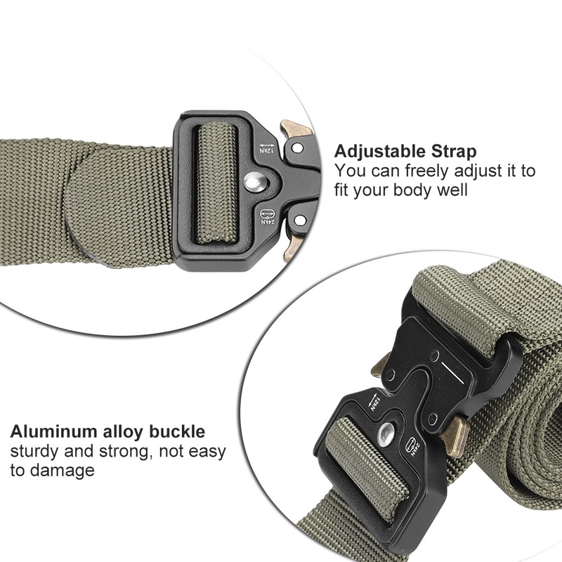 Multi functional Nylon Tactic Waist Belt for Outdoor Military Army