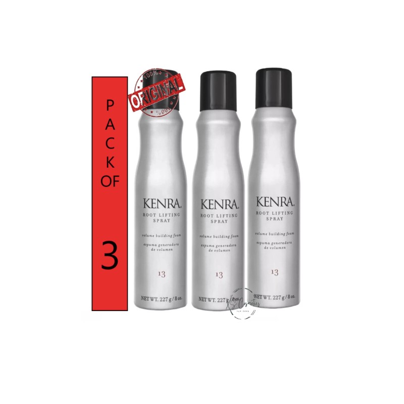 3 X Kenra Root Lifting Spray 13-8oz (Pack of 3)