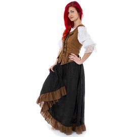 maylynn 12234 Women’s 3-Piece Medieval Maidservant/Peasant Costume
