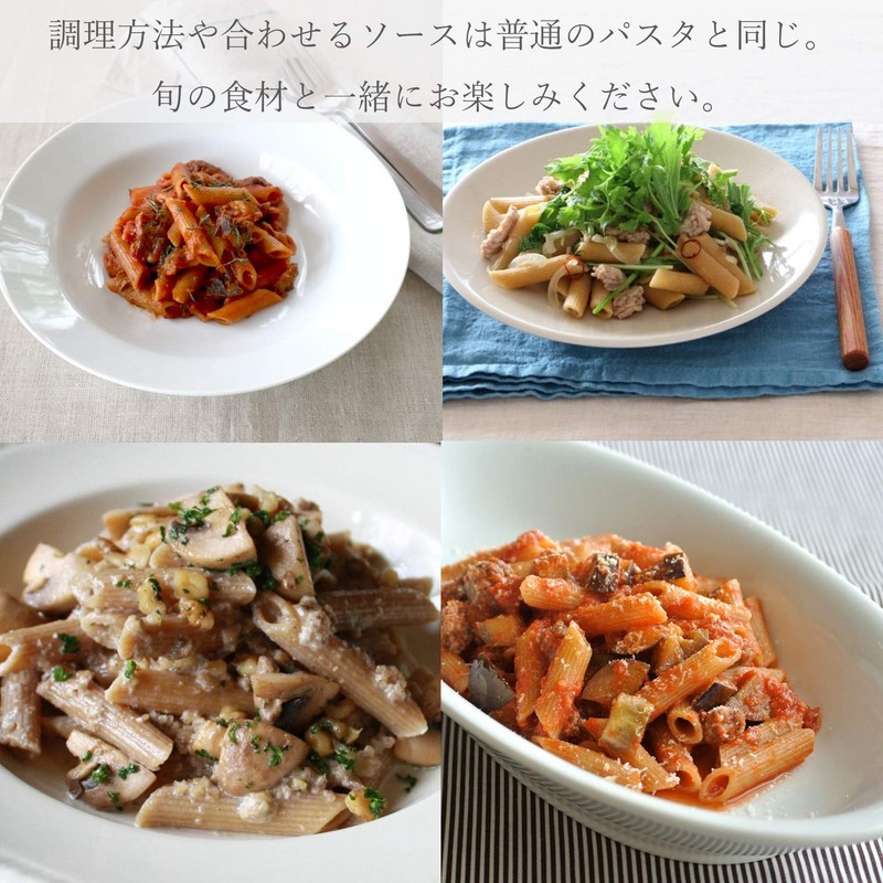 ALCE NERO(アルチェネロ) 有機 全粒粉 ペンネ 500g (オーガニック イタリア産 食物繊維 胚芽