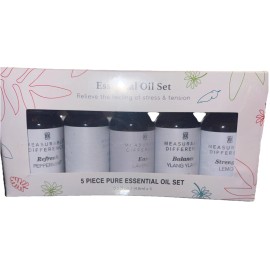 MD Measurable Difference by Chrislie Measurable Difference Set of 5 Essential Body Oils 14.8 ml.