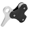 Aluminum Alloy Pulley Scuba Free Diving Buoy Metal Rope Retractor