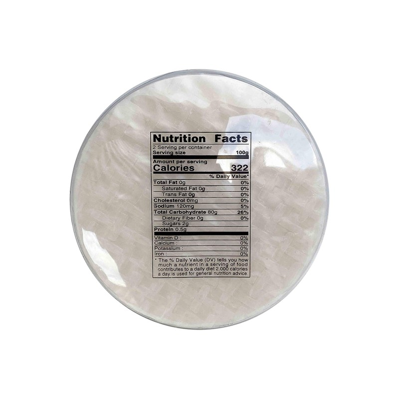 CAF Premium Spring Roll Wrapper, Rice Paper, (Round 16cm Spring