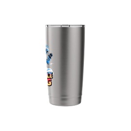 90s Vintage Freestyle Skiing Skier Stainless Steel Insulated Tumbler