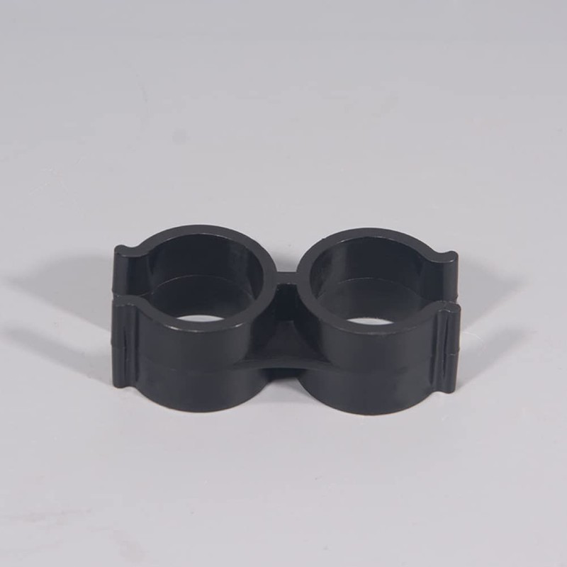SCRTB Double Pipe Clamp 10 Pcs Pipe Clamp Connection,Shelf Pole
