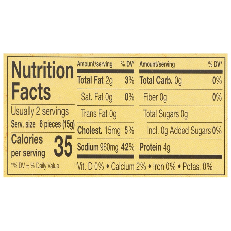 Reese Flat Fillets of Anchovies in Olive Oil 2oz (Pack