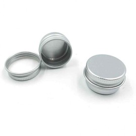 5g Aluminum Cream Empty Jar Lip Balm Empty Jar 5ea