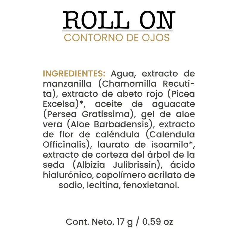 Gel Contorno De Ojos Con Roll-on, 17gr | Joycare Juliana