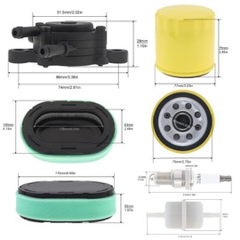 Windance 32 789 02-S 7000 Lawn Mower Cleaner Tune Up Kit, 7000 20-26HP KT715 KT725 KT730 KT735 KT740 KT745 725CC Maintenace Kit