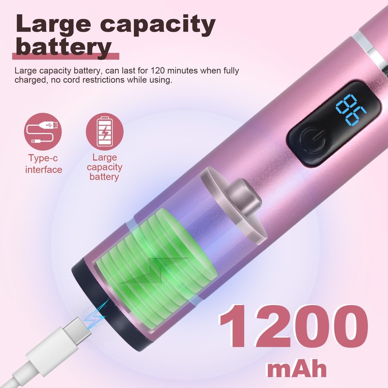 Electric Callus Remover with 4 Nano Glass Callus Remover Professional