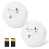 Geevon Water Leak Detectors - 100dB Alarm Sensors for Home