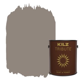 KILZ TRIBUTE Paint & Primer, Interior, Semi-Gloss, Cobblestone Streets, 1 Gallon