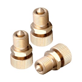 HOODANCOS Kit De 3 Tornillos De Purga De Aire Para Bomba De Alta Presión 30 Mpa Accesorios De Válvula De Purga En Cobre Con Resistencia a Altas Temperaturas Y Presiones