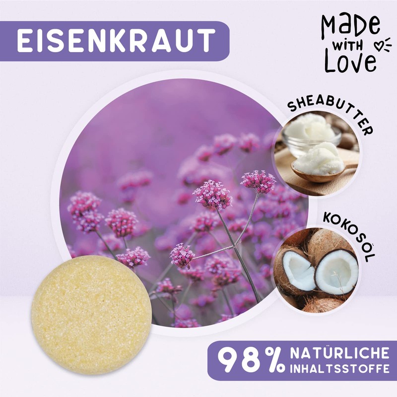My Hair Shampoo Bar Natural by accentra, Solid Shampoo, Hair
