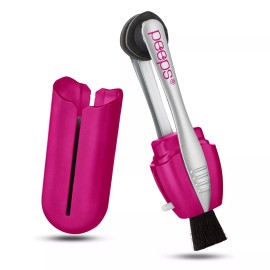 CarbonKlean Peeps Glasses Cleaner Carbon Microfiber Tech Pink Soft Touch 1 Count