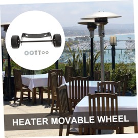 CIYODO Patio Wheel Kit Replacement Parts for Outdoor Umbrella Iron Material Easy Installation