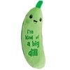 Catstages Crunchy Pickle Kicker Toy with Catnip and Dental Mesh,