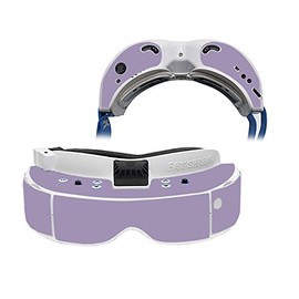 MightySkins Skin Compatible with Fat Shark Dominator V3 - Solid Lavender | Protective, Durable, and Unique Vinyl Decal wrap Cover | Easy to Apply, Remove, and Change Styles | Made in The USA