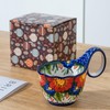 ALMA 2025 Updated 18oz Large Soup Bowl Microwave Safe, Ceramic