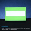 PATIKIL Reflective Patch 2x3", 2 Pcs Hook and Loop Fastener
