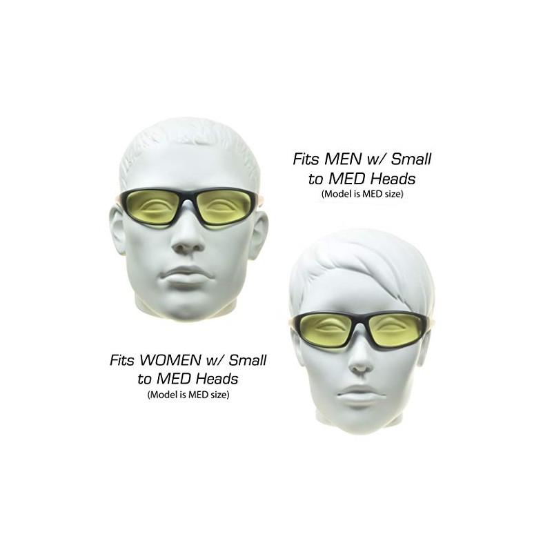 proSPORT Yellow Safety Glasses z87 for Men and Women for