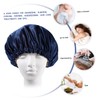 Ipetboom 3 Pcs Practical Sleep Hat Silk Head Ornament Comfortable