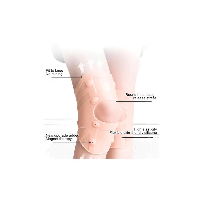 Rodillera Magnética Con Imanes Terapia Dolor Artritis Unisex