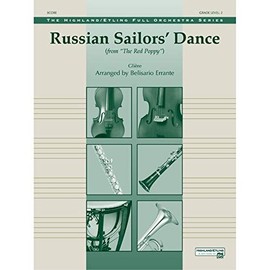 Russian Sailors' Dance Conductor Score Full Orchestra