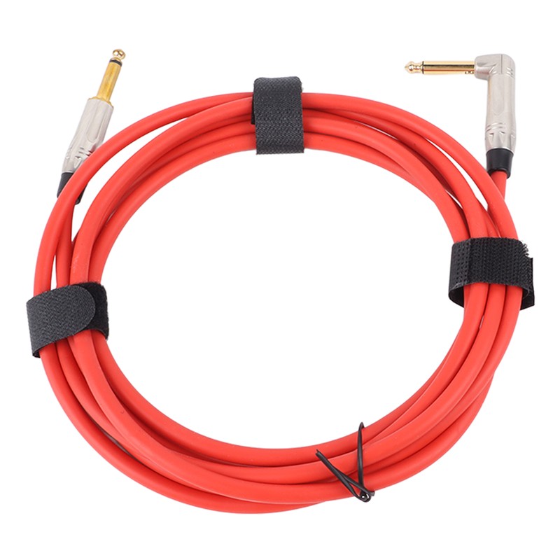 Musical Instrument Cable 6.35 Electric Folk Guitar Bass Audio Connection