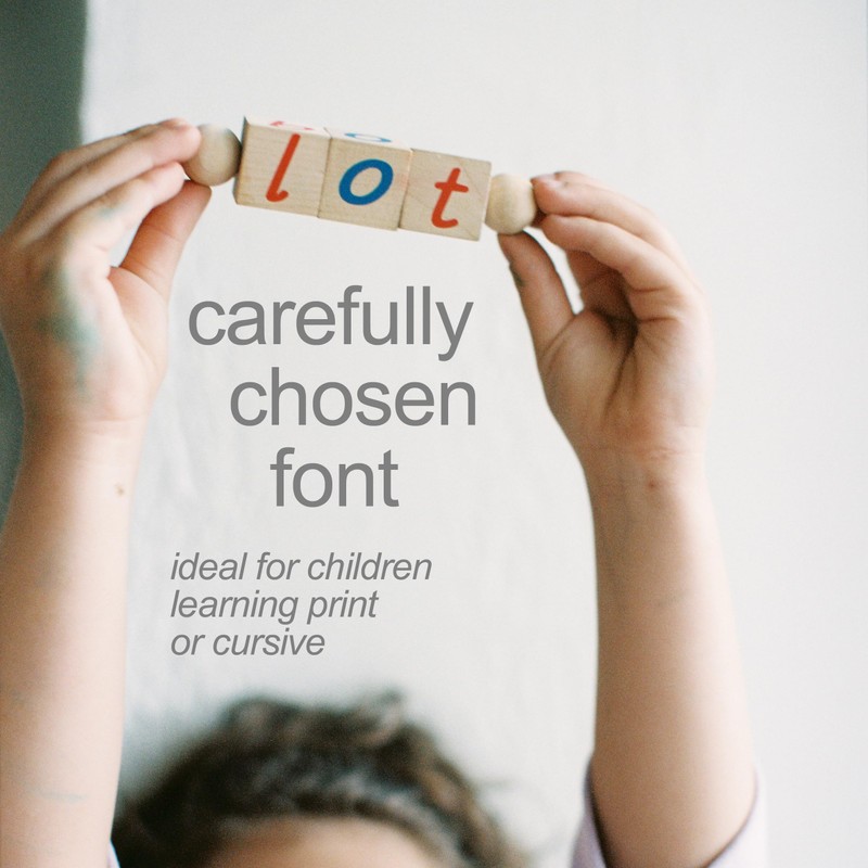 Quality Montessori Phonetic Reading Blocks for The Beginning Reader |