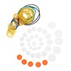 LALAFINA Belt Pulley Kit for DIY Model Cars Plastic Pulleys