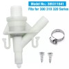 nanne869 2pcs Plastic Water Valve Kit For Dometic 300 310