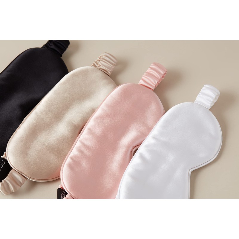 Nazeli Silk Sleep Mask 30 Momme and 100% Silk Filling