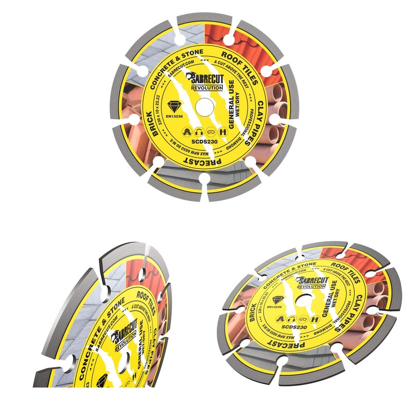 1 x SabreCut SCDS230 230mm (9 inch) x 10mm x