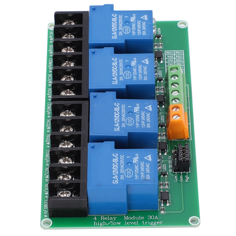 Relay Module 4 Channel Circuit Automatic Control High Low Level