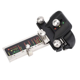 Honing Guide Tool, Adjustable Angle Honing Guide System with Scale Plate, 3 Main Bevel Angles, Aluminum Alloy Chisel Sharpening Kit for Woodworking Chisels and Planes