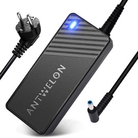 ANTWELON 65W Laptop Netzteil Ladegerät 19,5V 3,33A für HP Pavilion X360 11 14 15, Envy X360 13 15 17, Elitebook 820 840 850 G3 G4, ProBook 450 650 G5 G6 G7, Spectre X2 4,5 * 3,0mm AC Adapter