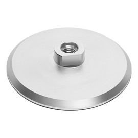 SING F LTD 1PC 5inch/125mm Aluminum Backer Pad Diamond Polishing Pads Hook and Loop Backing Pad 5/18-11 Thread for Sanding Discs Nylon Backed Grinding Discs