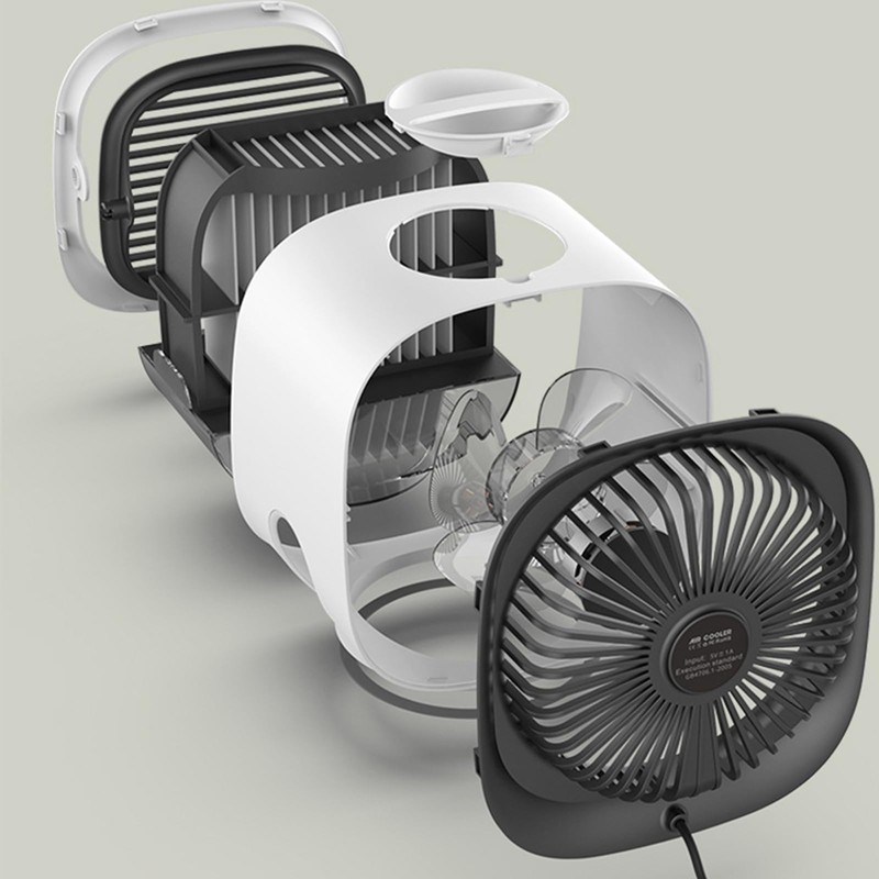 AnnuoYi Portable Air Cooler | Multi-Speed Portable Fan | Quiet