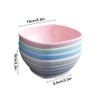 Zgwansui 20 OZ Unbreakable Cereal Bowls Set of 4, Wheat