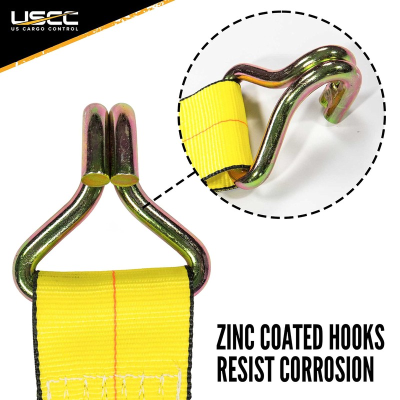 US Cargo Control 4 Inch x 30 Foot Heavy Duty