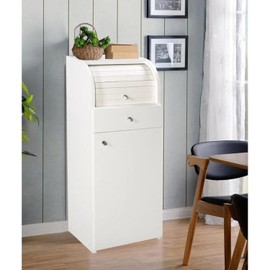 UGOS Bread Box with Cabinet, Drawer, and Shelf - Kitchen Food Storage Bin Organizer, Countertop Bread Container, Space-Saving Bread Keeper