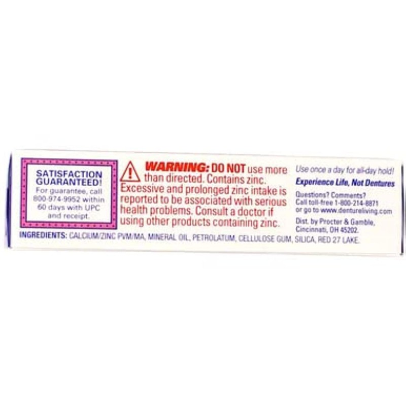 Fixodent Denture Adhesive Cream Original 0.75 OZ - Buy Pack