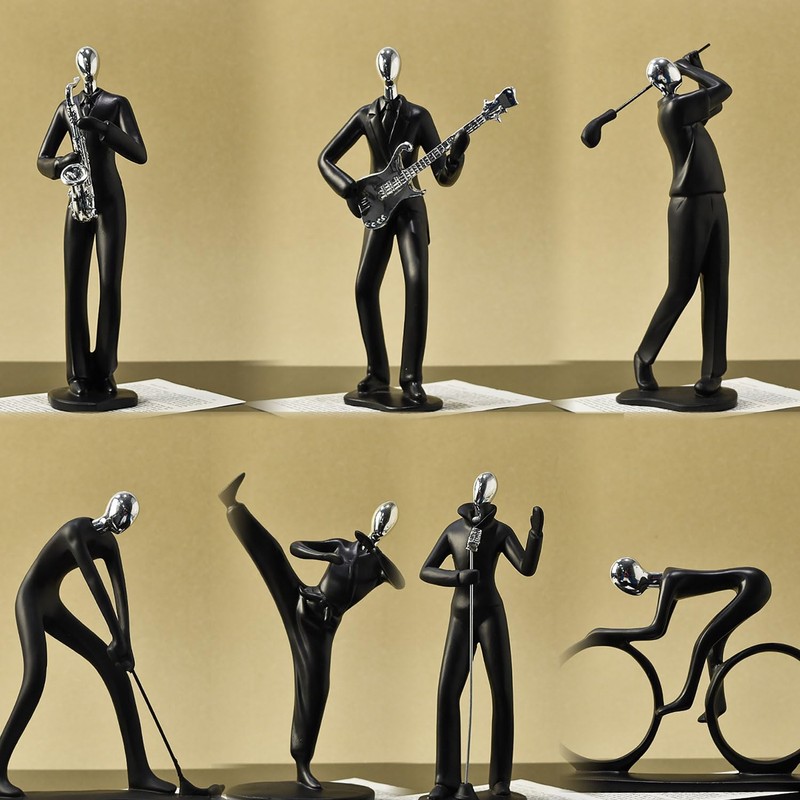 JIALINXIA JIALINXIA Home Decor Aesthetic Bicycler Cyclist, Athletes Modern Abstract