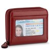 XINNSTAR Small Wallet for Women, Genuine Leather RFID Blocking Credit