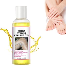 Yellow Exfoliating Oil, Yellow Exfoliating Oil, Exfoliating Oil for Dark Skin, Extra Strong Exfoliating Oil, Skin Exfoliating Exfoliating Solution for Skin Whitening, Removes Dead Skin