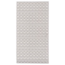 Bump Dots- Round-Flat Top-Clear-Medium-200pk