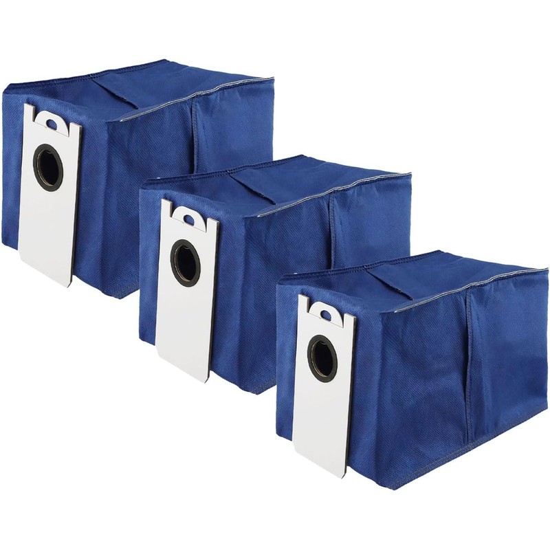 Paquete de 3 bolsas de repuesto para aspiradoras bObsweep (paquete