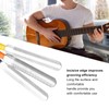 3pcs Nut File Tapered Cutting Edge Comfortable Handle Double Sided