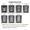 Stepace [2 Pairs Flat Shoe Laces for Sneakers 5/16" Width